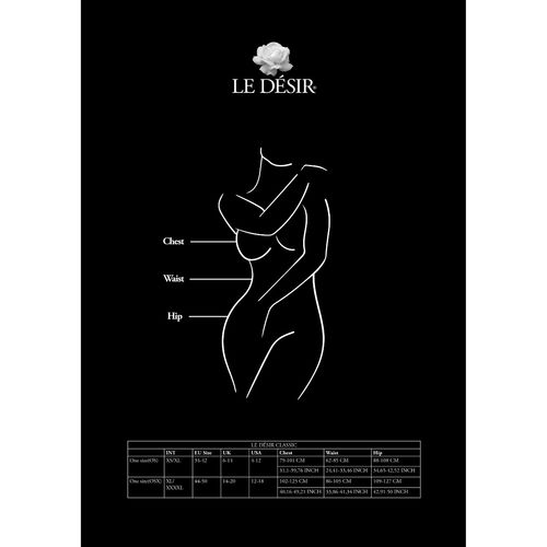 Le Désir Shredded Bodystocking Black OS na Arena.pl