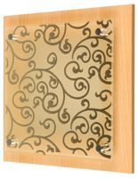 Planta plafon 24x24 1x60W E27 esy chocolate