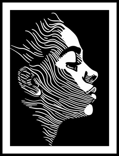 Plakat 40x55cm Linie Wyrazu na Arena.pl