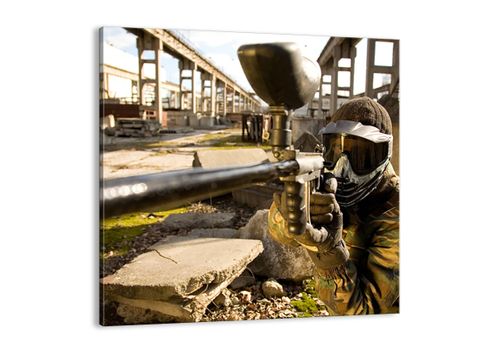 Obraz Na Płótnie - Paintball Gra - 40X40 Cm - Ac40X40-0140 na Arena.pl