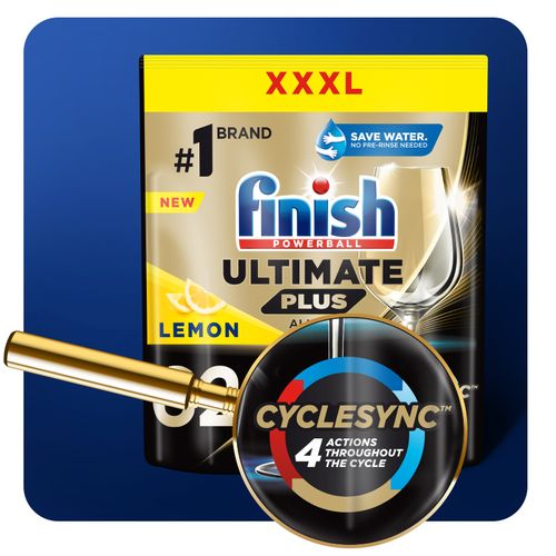 Finish Ultimate Plus Kapsułki do zmywarki 62 Lemon na Arena.pl