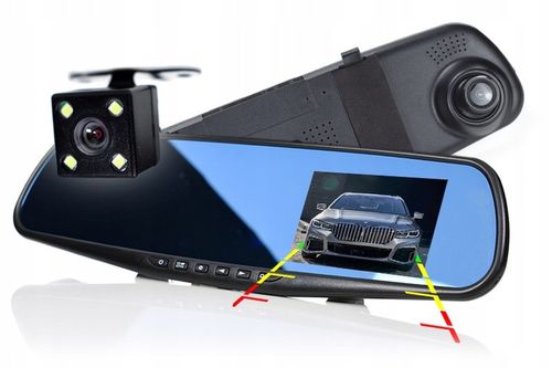 Wideorejestrator lusterko wsteczne microSD GRATIS na Arena.pl