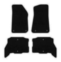Dywaniki welurowe CARLUX-SILVER do Jeep Wrangler JL 4XE 5D czarne