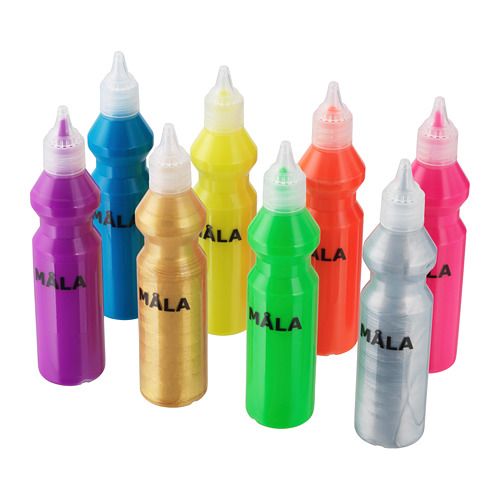 IKEA MALA farba fluorescencyjna brokatowa na Arena.pl