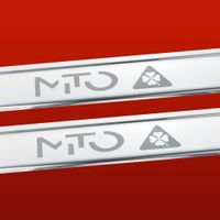 Listwa progowa ALFA ROMEO MITO  MITO S Stal nierdzewna 304 połysk 2szt