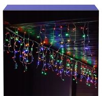 SOPLE 500 LED LAMPKI KURTYNA ŚWIETLNA Girlanda zewnętrzne WIELOKOLOROWE