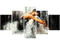 80CM 150CM OBRAZ 5 ELEM ZMYSŁOWY BALET ŚCIENNY