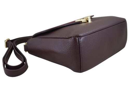 Torebka Barberinis ze złotym zapięciem - Bordowa na Arena.pl