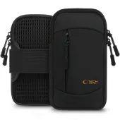 opaska tech-protect m6 universal sport na ramię - czarno-pomarańczowa