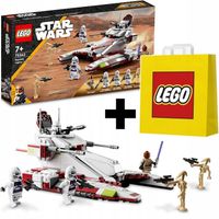 LEGO Star Wars Czołg bojowy Republiki 75342 + Torba LEGO