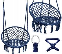 HUŚTAWKA OGRODOWA FOTEL WISZĄCY BOCIANIE GNIAZDO