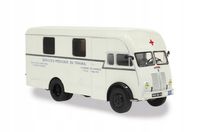HACHETTE BERLIET GLA 5R Fourgon Service medicaux White BER71 1:43