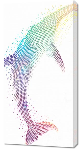 Obraz 50x100cm Spektrum Oceanu zdjęcie 1