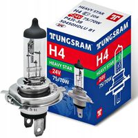Żarówka TUNGSRAM H4 24V 75W Żarówki Halogenowe Ciężarówka Tir