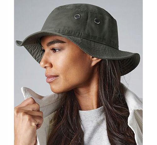 KAPELUSZ BUCKET DAMSKI MĘSKI Z REGULACJĄ PRZECIWSŁONECZNY FILTR UPV 50+ na Arena.pl