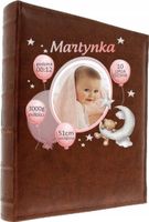 ALBUM NA ZDJĘCIA PREZENT NA CHRZEST METRCZYKA IMIĘ