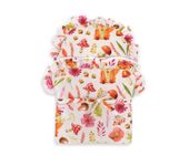 Becik dla lalek otulacz wiązany - lisek w wianku