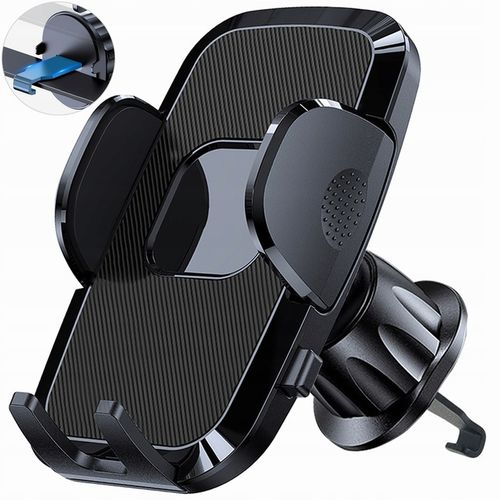 UCHWYT WIESZAK NA TELEFON NA KRATKĘ WYLOT POWIETRZA DO SAMOCHODU Z PRZYCISK na Arena.pl