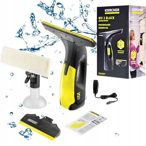 KARCHER MYJKA DO OKIEN BEZ SMUG I ZACIEKÓW WV 2 PREMIUM BLACK EDITION na Arena.pl