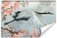 Fototapeta Ścienna ŻURAW Kwiaty Abstrakcja 300cm x 210cm