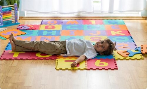 DUŻE PUZZLE EDUKACYJNE PIANKOWE DLA DZIECI CYFRY I LITERY MATA 36 ELEMENTÓW na Arena.pl