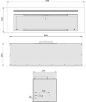 Okap VESTFROST VE-90BGABK