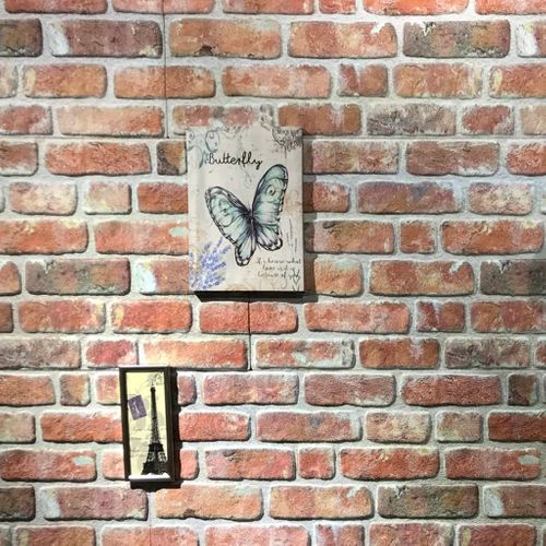 Panele ścienne 3D, wzór czerwonej cegły, 11 szt., EPS na Arena.pl