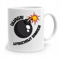 Dla Bankiera Kubek Na Prezent Wybuchowy Bankier Z Nadrukiem Ze Zdjęciem