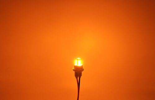 W5W żarówka LED T10 12-24V CANBUS 500lm 8 kolorów Pomarańczowa na Arena.pl