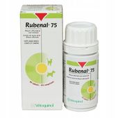 RUBENAL 75MG Wspomaganie NEREK KOT/PIES 60 TABL