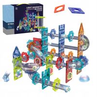 Klocki magnetyczne click4TOYS LIGHT MAGNETIC BLOCKS 120