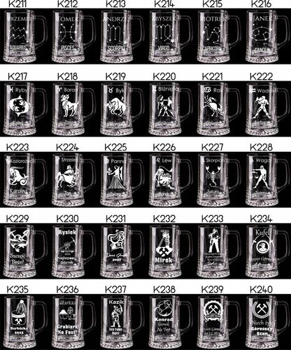 KUFEL DO PIWA Z GRAWEREM 660 ml URODZINY PREZENT DZIEŃ OJCA KAWALERSKI na Arena.pl