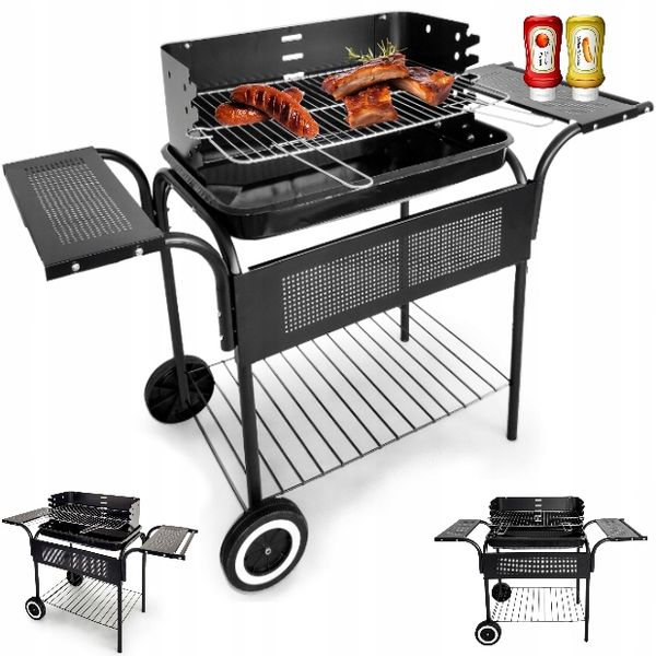 Grill węglowy Modern Home 53 x 34 cm zdjęcie 5