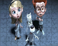 Puzzle Pan Peabody i Sherman