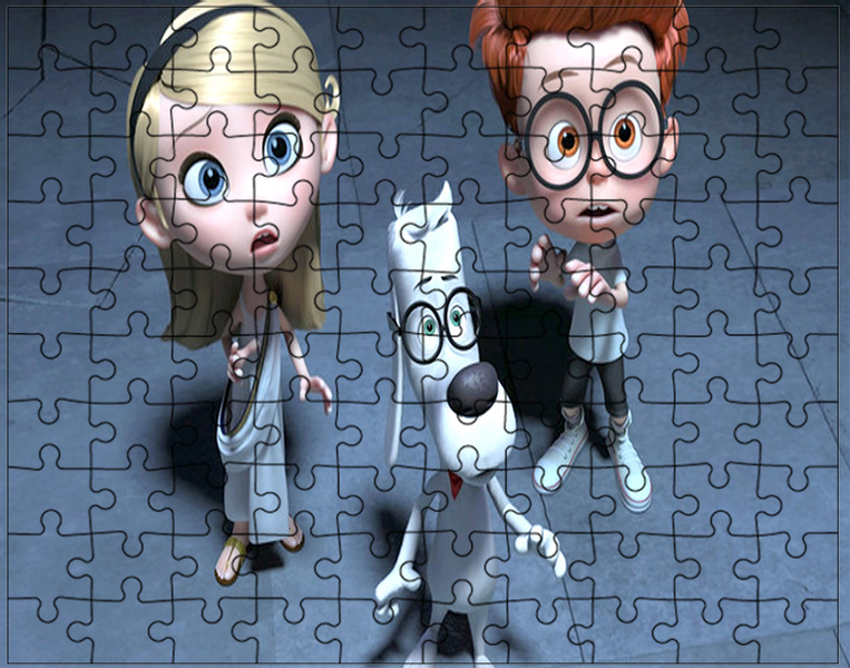 Puzzle Pan Peabody i Sherman zdjęcie 1