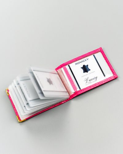 etui na karty skórzane 301-bl-pink na Arena.pl