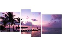 OBRAZ MAGICZNY ZACHÓD SŁOŃCA MALEDIWACH