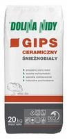 GIPS CERAMICZNY ŚNIEŻNOBIAŁY DOLINA NIDY 20KG
