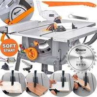 PILARKA PIŁA STOŁOWA KRAJZEGA PRZECINARKA DO DREWNA 3400W SOFT START