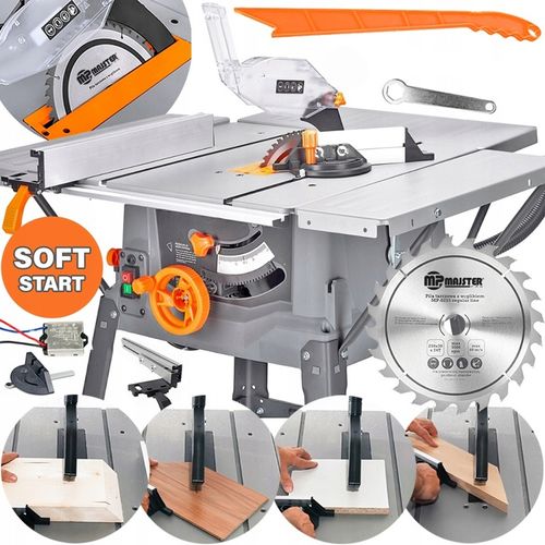 PILARKA PIŁA STOŁOWA KRAJZEGA PRZECINARKA DO DREWNA 3400W SOFT START na Arena.pl