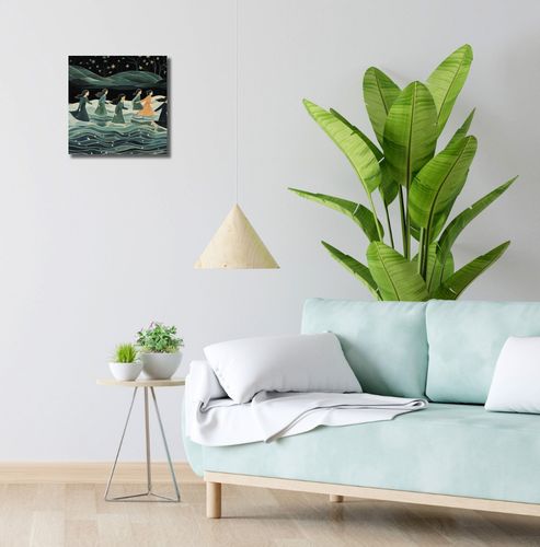 Obraz 30x30cm Nocna Procesja na Arena.pl