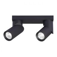 KINKIET LED RITA 35W IP20 CZARNY ALUMINIUM 350 STOPNI