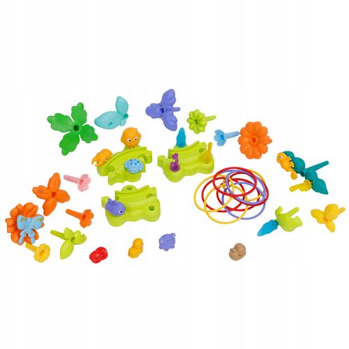 Klocki konstrukcyjne kwiaty DIY FOREST BLOCK ogród las 120 elementów 389-12 na Arena.pl