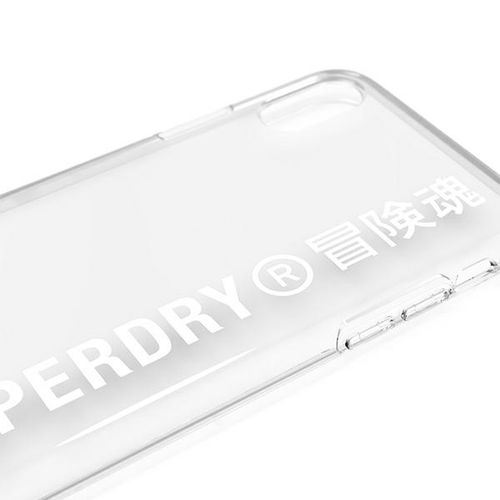 superdry snap iphone x/xs clear casebiały/white 41576 na Arena.pl