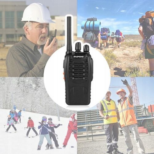 2x WALKIE TALKIE Krótkofalówki BAOFENG BF-888S Radiotelefon PMR DUŻY ZASIĘG na Arena.pl