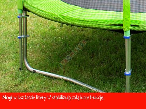 TRAMPOLINA SKYFLYER RING 2in1 366CM 12FT + Gratisy na Arena.pl