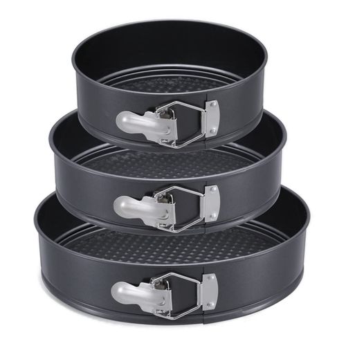 Tortownica blacha do pieczenia zestaw 3 sztuk forma do ciasta wypieków na Arena.pl