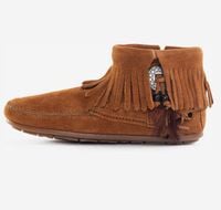 Minnetonka Botki w kolorze Brązowy R.39