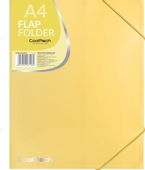 TECZKA A4 Z GUMKĄ PP COOLPACK PASTEL ŻÓŁTA