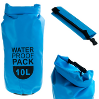 TORBA WOREK WODOODPORNY WODOSZCZELNY PLECAK 10L